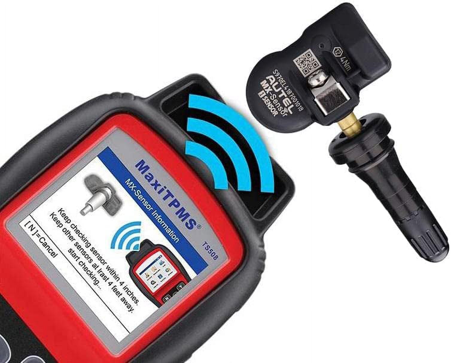 Autel MX-Sensor Tire Pressure Gauge 315/433 MHz with Programmable Durable 4 Pieces