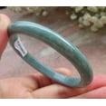 thumbnail image 2 of Certified Green Yellow Burma Natural A JADE Jadeite Bangle Bracelet 60mm 587507 TN, 2 of 10