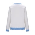 thumbnail image 4 of POTETI St Patricks Day T-shirts Women Clover Long Sleeve Crew Neck Shirts Tops, 4 of 5