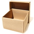 thumbnail image 4 of BESTYASH 1Pack Beige Corrugated Cardboard Roll for Packing and Shipping 12x197 Inches, 4 of 7