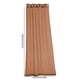 thumbnail image 3 of Cortina mosquitera impermeable para exteriores | Sistema de suspensión de metal de poliéster | Azul marino, rosa, blanco, vino, café, morado, naranja, rosa, caqui y verde | Protección UV,, 3 of 6