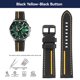 thumbnail image 3 of Correa de repuesto para reloj Casio EFR-303L/303D EFV-540 EQB-501 EQB-800, nueva correa de piel de vaca italiana, resistente al agua, 22 mm, para hombre, 3 of 5