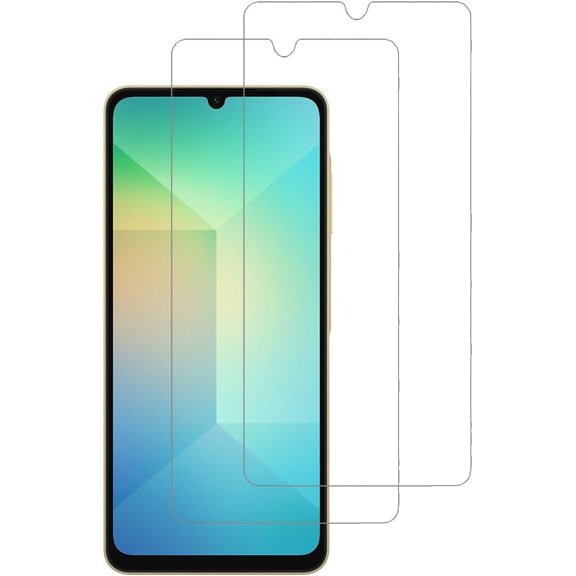 LEEKUANGSU [2 Pack] Tempered Glass Screen Protector Frontier Protective Protector High Clear Cover for Samsung Galaxy A06 2025