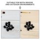 thumbnail image 3 of GOOHOCHY 100Ud Protectores De Rosca Para Tornillos En PVC Flexible Color Negro Resistente, 3 of 8