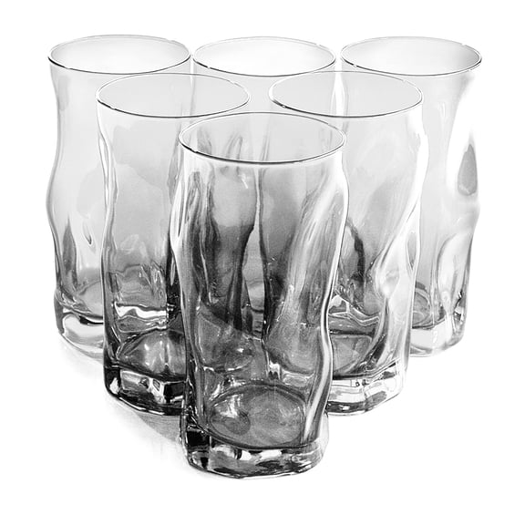 Bormioli Rocco Sorgente 15.5 oz. Cooler Glass, Set of 6