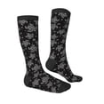 thumbnail image 3 of Daiia Sports Socks Turtle Printed Novelty Crew Socks for Men Women Knee High Socks Cotton Socks Soft & Breathable Support Unisex Socks, 3 of 9