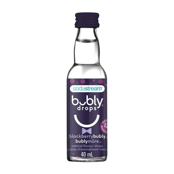 SodaStream bubly drops Blackberry, One 40ml bubly drops ™ bottle