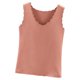 thumbnail image 1 of Minnieouse Ropa interior térmica para mujer, chaleco sin costuras para Otoño Invierno, hogar, escuela, capa básica, Tops cálidos, ropa Camisetas sin mangas Rosado, 1 of 6