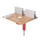 thumbnail image 2 of Router Lift Aluminum Alloy Stainless Steel Woodworking Bench Router Plate System Lifting Table Gold, 2 of 5