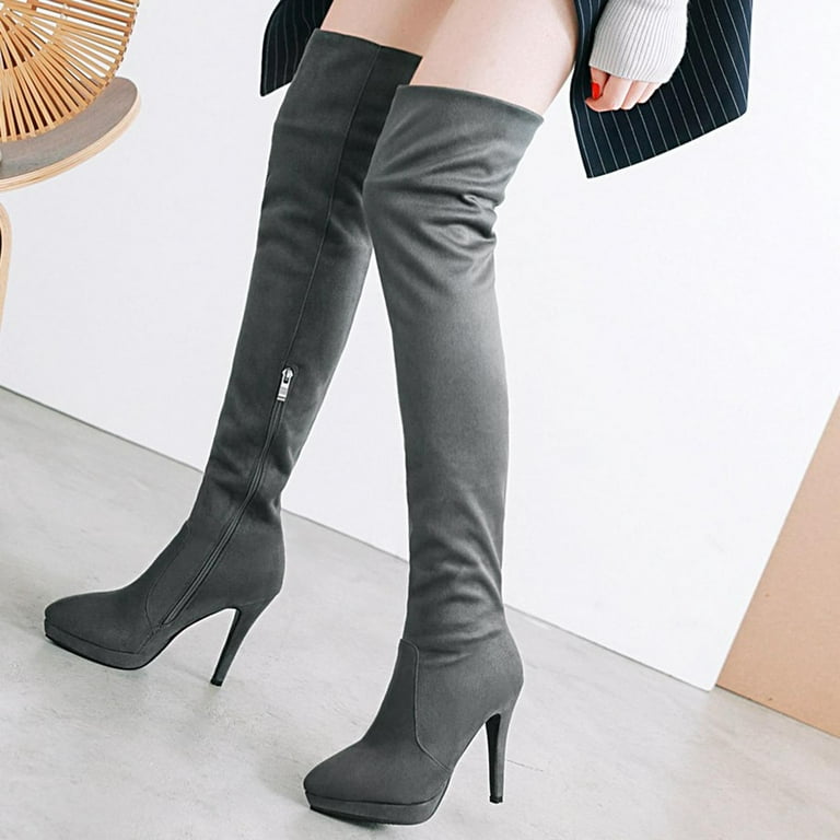 Summer Saving Clearance AXXD High-Heels Over-the-Knee Boots Summer Saving Clearance AXXD High-Heels Over-the-Knee Boots