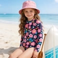 thumbnail image 4 of MEZZALL Children Girls One-Pieces Monokini Swimsuit Cute Floral Ruffle Bathing Suit Toddler Kids Beach Pool Relaxed Fit Summer Flower Print Beachwear, 4 of 7