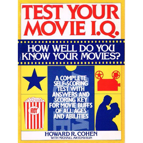 Pre-Owned Test Your Movie IQ, 9780399515309, 0399515305, Paperback, First Edition edition