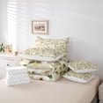 thumbnail image 6 of Manfei Girls Chic Floral Blossoms 7-Piece Twin Bedding Sets,Spring Graden Bedding Comforter Set,Retro Vintage Breathable Sheet Sets,Breathable Home Decor, 6 of 8