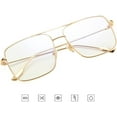 thumbnail image 2 of Simple Large Frame Sunglasses Women Quadrilateral Sun Glasses For Women Glasses Feminino Retro UV400, 2 of 6
