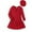 Red, variant on Girls Christmas Dresses Red Bowknot Dresses with Hat Long Sleeve Christmas Dress Santa Outfit Festive Dress Outfit 7-8 Years