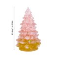 thumbnail image 3 of Christmas Tree Figurine Crystal Christmas Tree Decoration Resin Crystal Christmas Tree Beautiful Unique Xmas Christmas Decoration Xmas Ornament for Fireplace Tabletop Centerpiece with Gift Box, 3 of 8