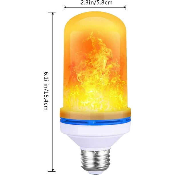 Flame Light Bulb E27 5w Led Flame Effect Light Bulb 4 Lighting