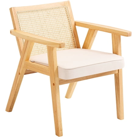 mid century modern rattan chair product