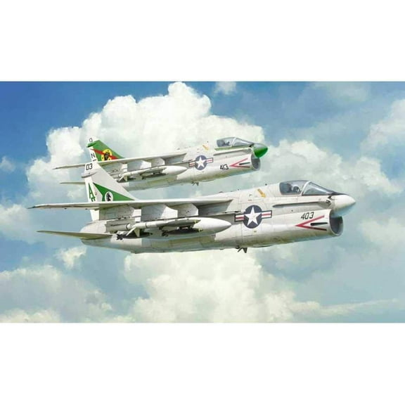 Italeri 1411 LTV A-7E Corsair II Us Navy & Greek Markings 1/72 Scale Model Kit