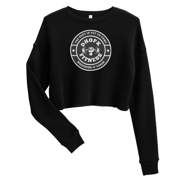 DHOPK FITNESS Crop Sweatshirt (Multiple Colors Available)