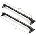 thumbnail image 2 of Universal Adjustable Car Roof Rack Cross Bars Black for Ford Focus/Honda Civic 75 kg Capacity 1M, 2 of 8