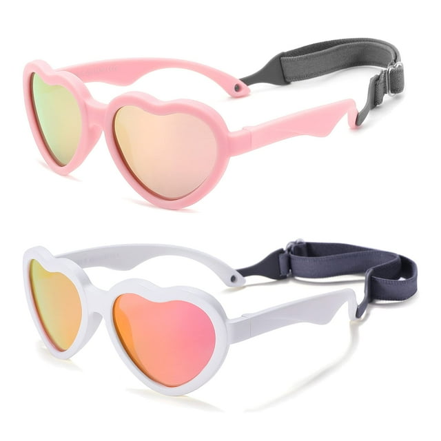 Gafas de sol polarizadas irrompibles COASION para bebés 0-24 meses
