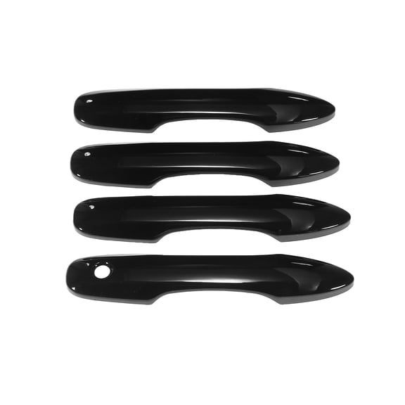 4pcs ABS Gloss Black Exterior Door Handle Cover Trim for Toyota Camry Corolla Avalon without for Smart Entry Hole