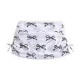 thumbnail image 6 of hengsof Girls Summer Cute Printed 4 Piece Set Short Sleeve Crewneck Top Comfort Tank Top Swim Skirt Swim Shorts Swimsuit Set Fashion Quick Dry Swimwear Set, 6 of 7