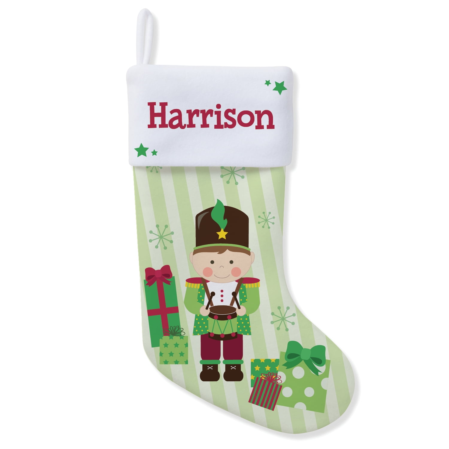 Personalized Christmas Stocking Available In Nutcracker or Ballerina