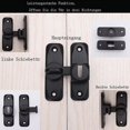 thumbnail image 4 of 90/180 Degree Sliding Door Lock Right Angle Buckle Sliding Door Lock And Deadbolt Sliding Door Lock Cabinet Lock, 4 of 5