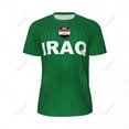 thumbnail image 2 of Unisex Iraq 3D Printed T-shirt Fans Mesh tshirt For Running Bike Soccer Tennis Fitness Sports Exclusive, 2 of 30