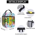 thumbnail image 6 of Bfdi-Battle for Dream Island Lunch Bag Insulated Lunch Box（4）With Compartments Waterproof Reusable Tote Bag For Work Hiking Travel One Size, 6 of 9
