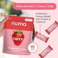 Numa Taffy Candy Strawberries and Creme Made with Real & Simple