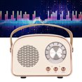thumbnail image 1 of Speaker, Adjustable Volume Support Dual Pairing BT 5.0 Retro  Speaker  For Home, 1 of 8