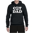 thumbnail image 2 of Wild Bobby, Best Cat Dad Daddy Gift, Pop Culture, Unisex Graphic Hoodie Sweatshirt, Black, Small, 2 of 3