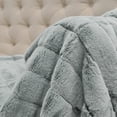 thumbnail image 3 of Home Soft Things Super Soft Decorative Throw Blanket - Silver Grey - 50" x 60", 3 of 8