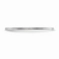 thumbnail image 3 of 10K White Gold 1.2mm Flat Satin Stackable Band - Size 8, 3 of 3