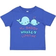 thumbnail image 3 of Inktastic My Daddy Whale-y Loves Me Boys or Girls Toddler T-Shirt, 3 of 5