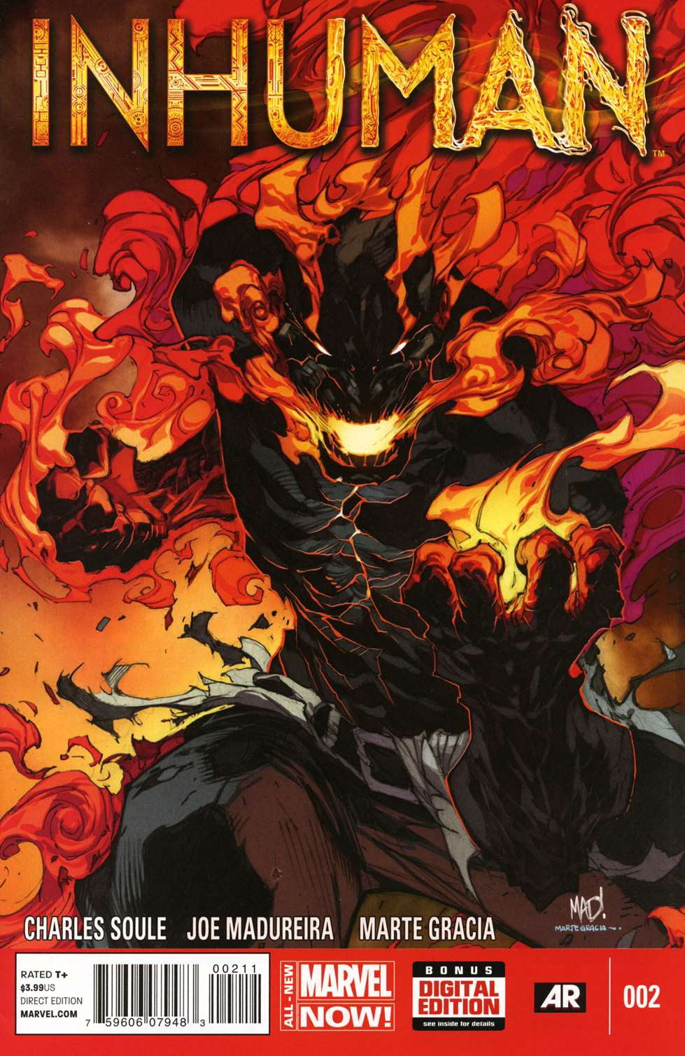 Cover of Inhuman #2