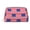 Silver, variant on Travel Makeup Bag Love America Wide-open PU Leather Cosmetic Toiletry Pouch with Dividers & Zipper for Women Gold