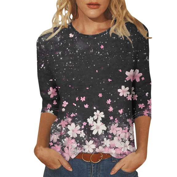 SHE IS My Items Womens Long Sleeve V Neck Cotton White Tops for Women V Neck Oversized Long Sleeve Shirts for Women Graphic Basic Fitted Tees for Plus Size Women