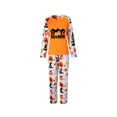 thumbnail image 1 of SUNSIOM Family Matching Halloween Pajamas, Baby Rompers/Bat Pumpkin Letter Print Sleepwear Set, 1 of 7
