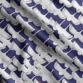 thumbnail image 1 of Soimoi Bird PrintCotton Poplin Sewing Fabric Sold by The Yard 42 Inch WideSewing Craft Quilting/ Quilt Making Fabric Blue, 1 of 5
