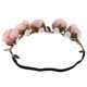 thumbnail image 3 of Corona Artificiales Accesorios para Cabello Apoyo de Fotografía de Verano Rosado Macarena Corona floral, 3 of 8