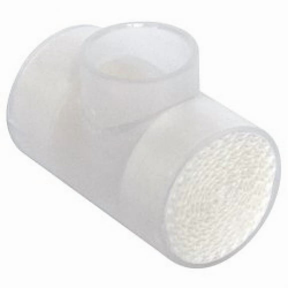 Thermovent T-Heat and Moisture Exchanger, Polypropylene, Straight, Without Filter, Without Port, 250 to 1,000 milliliter Volume, 5 gram Weight, 30 Count