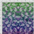 thumbnail image 1 of Soimoi Poly Georgette Fabric Paisley Panel Decor Fabric Printed Yard 52 Inch Wide, 1 of 3