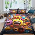 thumbnail image 1 of Fundas de edredón con estampado 3D Funda nórdica Juego de cama para niños y adultos, 1 of 8