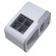 thumbnail image 3 of Estante para condimentos y cuchillos, gris y blanco, 4 compartimentos, 3 of 10