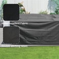 thumbnail image 5 of Abrihome Patio Furniture Set Covers Waterproof Cover (Black) - 106"x106"x28", 5 of 9