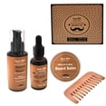 thumbnail image 1 of AIHOME Beard Oil Kit 100% Pure Natural Tea Tree Oil Beard Grooming Balm Wash Comb Nourishing Beard Set, 1 of 9